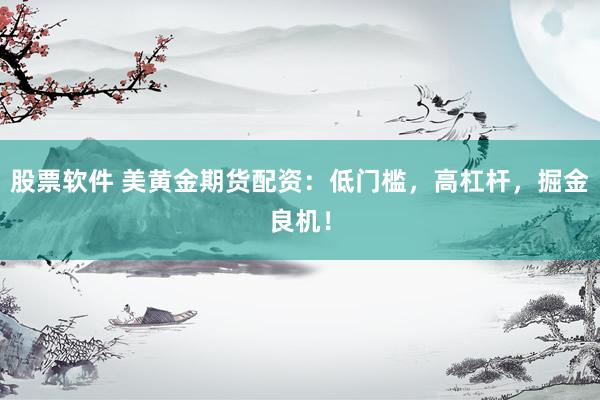 股票软件 美黄金期货配资：低门槛，高杠杆，掘金良机！